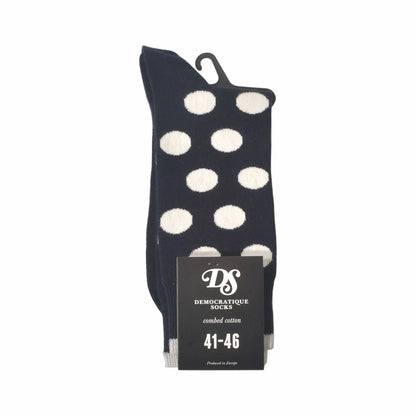 DEMOCRATIQUE SOCKS(デモクラティックソックス)クルーソックス水玉ドット靴下 "ORIGINALS DOTCOM" from Denmark Copenhagen【ユニセックス/メンズ】【ショートソックス】