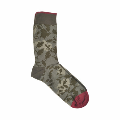 DEMOCRATIQUE SOCKS(デモクラティックソックス)クルーソックス カモフラ迷彩柄靴下 "LEAVES CAMO" from Denmark Copenhagen【ユニセックス/メンズ】【ショートソックス】