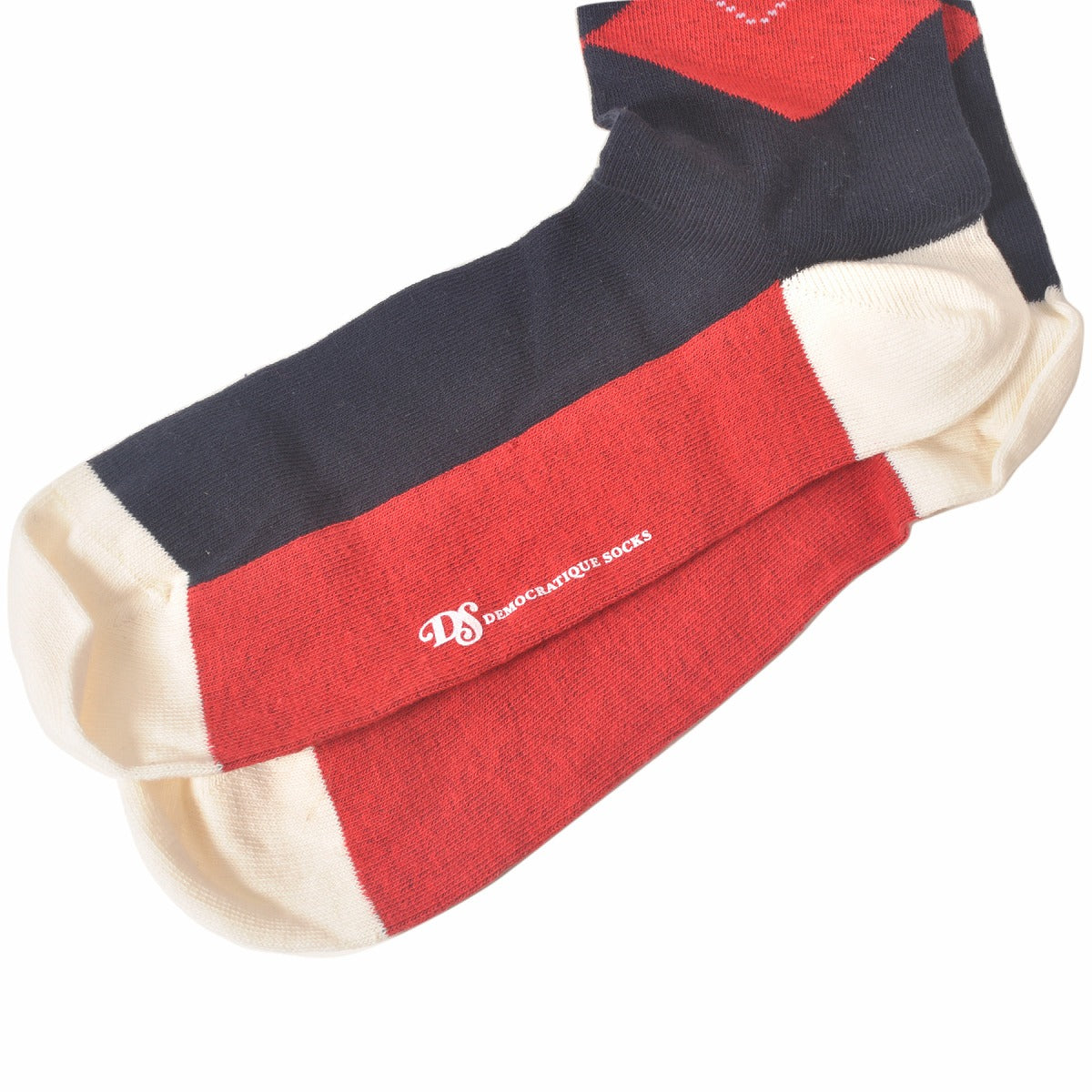 DEMOCRATIQUE SOCKS(デモクラティックソックス)クルーソックス靴下 "ORIGINALS OURGYLE" from Denmark Copenhagen【ユニセックス/メンズ】【ショートソックス】