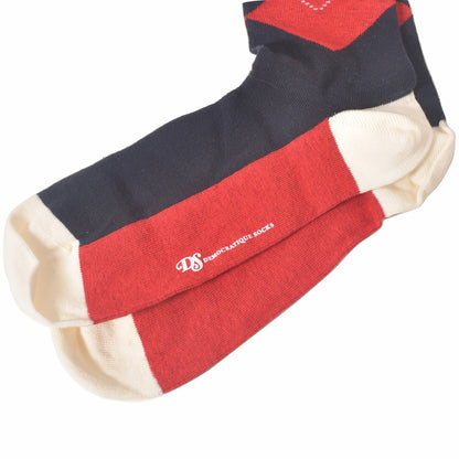 DEMOCRATIQUE SOCKS(デモクラティックソックス)クルーソックス靴下 "ORIGINALS OURGYLE" from Denmark Copenhagen【ユニセックス/メンズ】【ショートソックス】