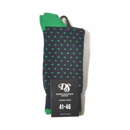 DEMOCRATIQUE SOCKS(デモクラティックソックス)クルーソックス水玉ドット靴下 "ORIGINALS POLKA DOT" from Denmark Copenhagen【ユニセックス/メンズ】【ショートソックス】