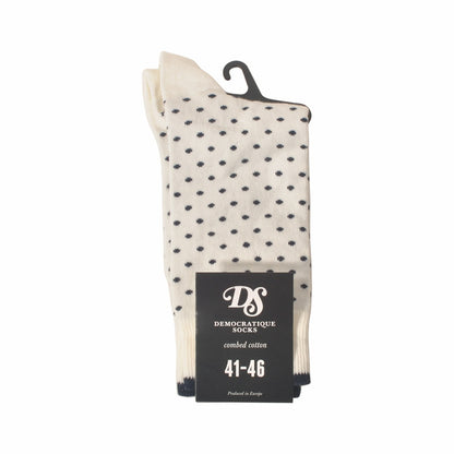 DEMOCRATIQUE SOCKS(デモクラティックソックス)クルーソックス水玉ドット靴下 "ORIGINALS POLKA DOT" from Denmark Copenhagen【ユニセックス/メンズ】【ショートソックス】