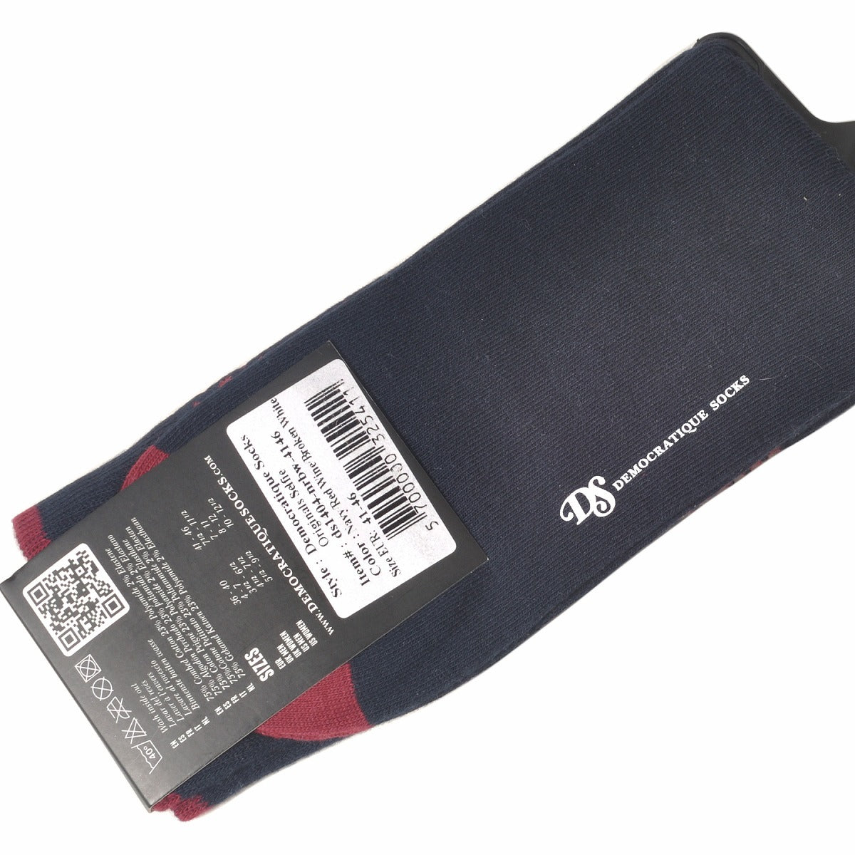 DEMOCRATIQUE SOCKS(デモクラティックソックス)クルーソックス靴下 "SELFIE" from Denmark Copenhagen【ユニセックス/メンズ】【ショートソックス】