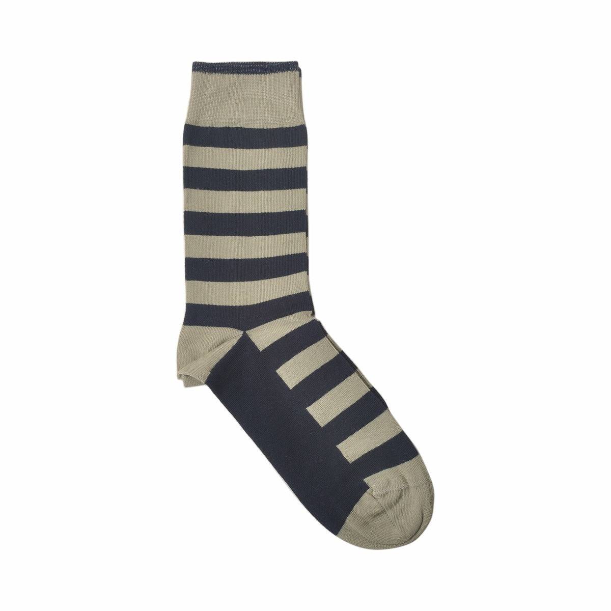 DEMOCRATIQUE SOCKS(デモクラティックソックス)クルーソックス ボーダーストライプ柄靴下 "ORIGINALS STRIPER" from Denmark Copenhagen【ユニセックス/メンズ】【ショートソックス】