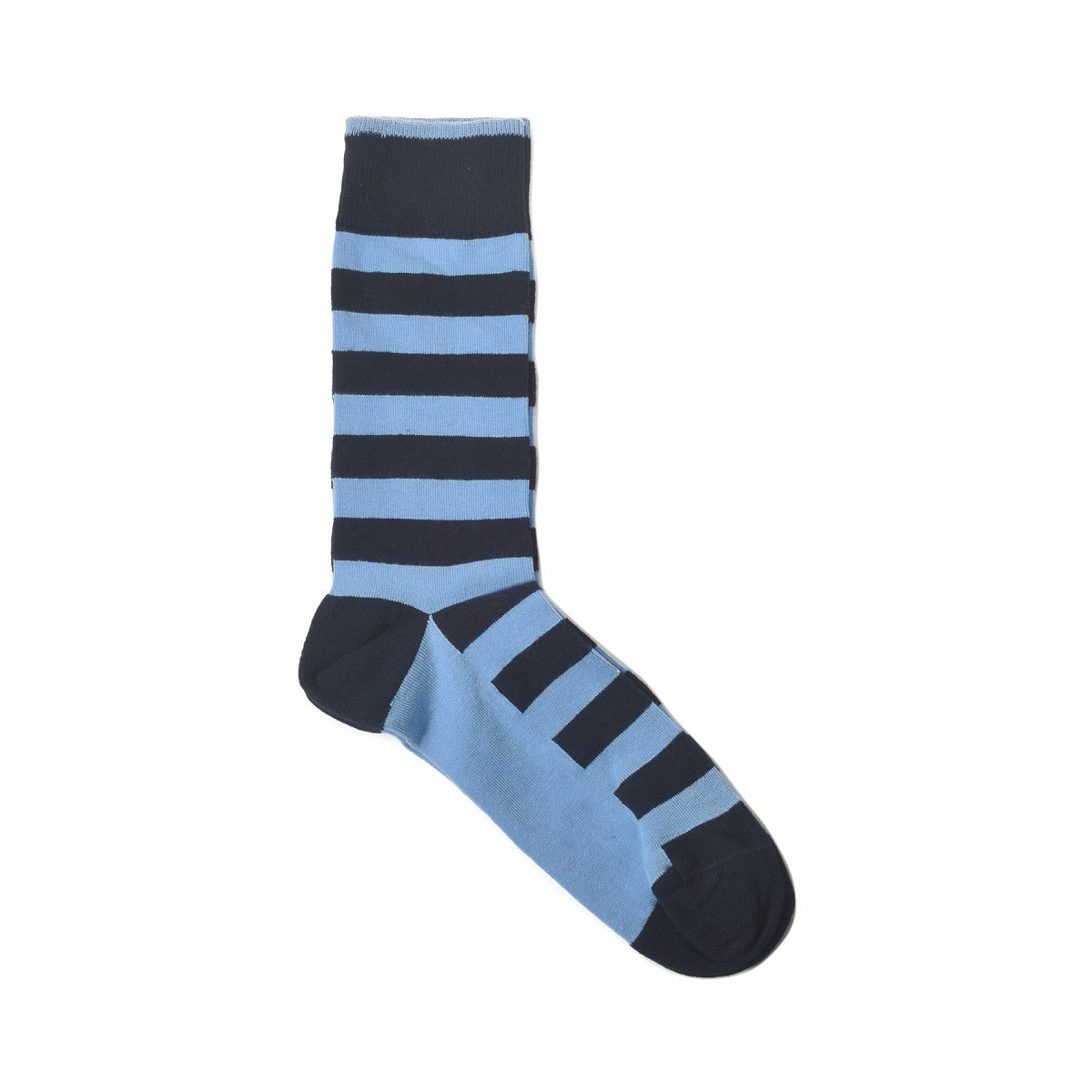 DEMOCRATIQUE SOCKS(デモクラティックソックス)クルーソックス ボーダーストライプ柄靴下 "ORIGINALS STRIPER" from Denmark Copenhagen【ユニセックス/メンズ】【ショートソックス】