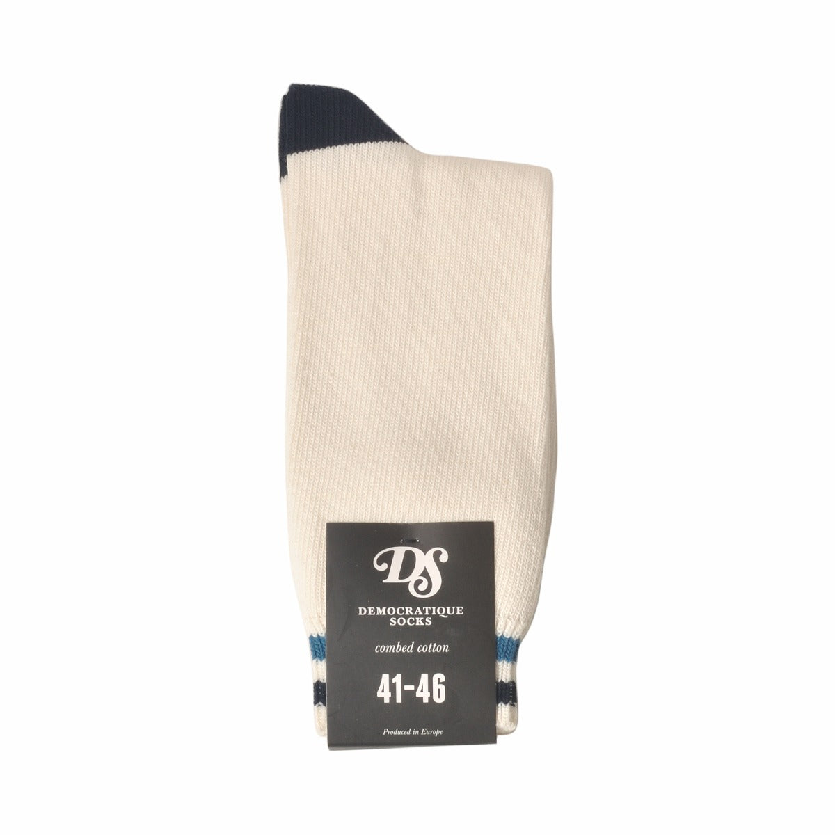DEMOCRATIQUE SOCKS(デモクラティックソックス)クルーソックス靴下 "RELAX TWO STRIPE" from Denmark Copenhagen【ユニセックス/メンズ】【ショートソックス】
