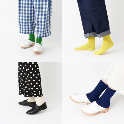 French Bull フレンチブル No.11-06231 エトワールソックス(6色)【ざっくり感 履き口の編み立て方がポイント 程良い厚み シルケット加工 冷えとり 日本製】