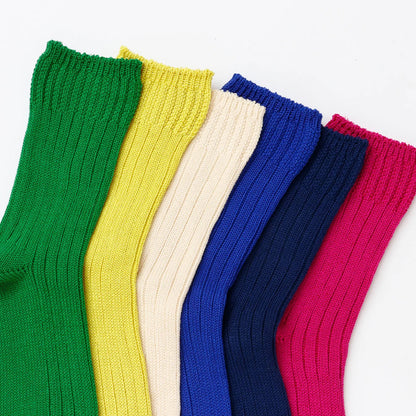 French Bull フレンチブル No.11-06231 エトワールソックス(6色)【ざっくり感 履き口の編み立て方がポイント 程良い厚み シルケット加工 冷えとり 日本製】