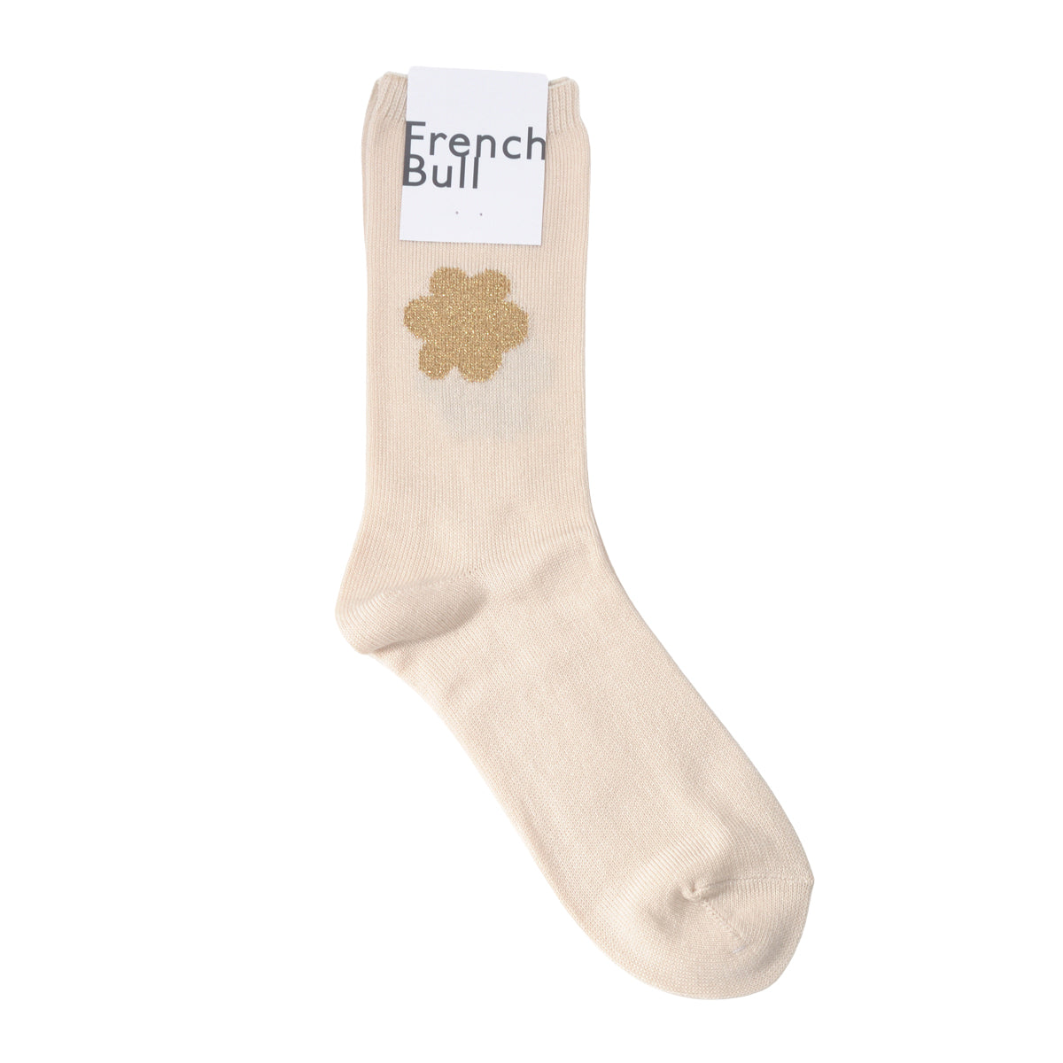 French Bull フレンチブル No.11-26103 フラワーソックス(2色) 2026年春夏新作 宴 レディース 靴下 お花のワンポイント柄 綿シルケット糸 日本製【追跡メール便送料無料】