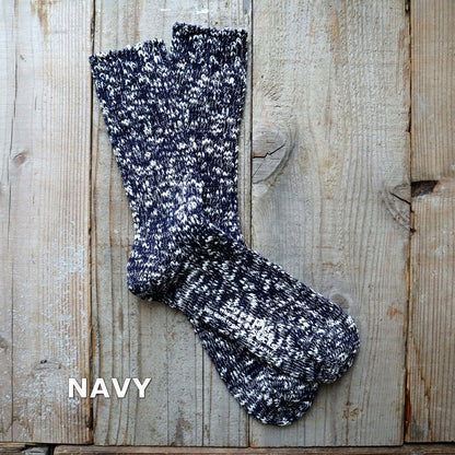 Put on socks(プットオンソックス)"Grain"グレイン コットンリネンジャンボスラブソックス(5 COLOR)【2025年春夏☆数量限定生産！】【 天然有機系デオドラント加工 綿麻】【日本製】