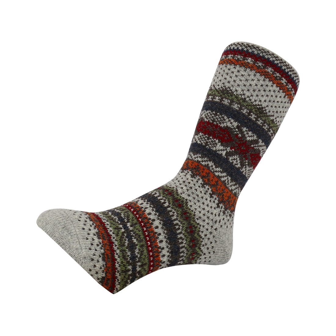 CHUP(チュプ) "HANSKER(ハンスカー)" ウォッシャブルウールソックス(4色×2サイズ) 【2025-26年秋冬☆数量限定生産 日本製 再入荷無し 丈夫 適度な厚み フェアアイル柄 ノルディック柄 ナバホ柄】