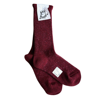Put on socks(プットオンソックス)"Hazel"ヘーゼル ウールコットンミックスソックス(6 COLOR)【東レ ホットレイ コットンスラブ 秋冬☆数量限定生産 日本製 MADE IN JAPAN】