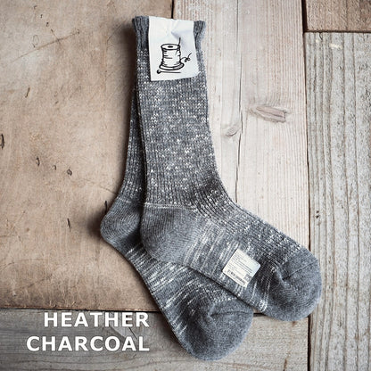 Put on socks(プットオンソックス)"Hazel"ヘーゼル ウールコットンミックスソックス(6 COLOR)【東レ ホットレイ コットンスラブ 秋冬☆数量限定生産 日本製 MADE IN JAPAN】