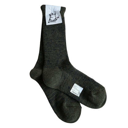 Put on socks(プットオンソックス)"Hazel"ヘーゼル ウールコットンミックスソックス(6 COLOR)【東レ ホットレイ コットンスラブ 秋冬☆数量限定生産 日本製 MADE IN JAPAN】