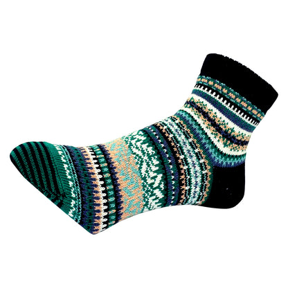 CHUP(チュプ) "HELGEN(ヘルゲン)" ソックス(3色×2サイズ) 2026年春夏 数量限定生産 日本製 再入荷無し 丈夫 適度な厚み オーガニックコットン 中厚ソックス フェアアイル柄 ノルディック柄 ナバホ柄【追跡メール便送料無料】