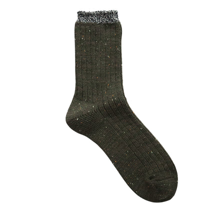 Jake(ジェイク)【Men's レディース大きめ】French Bull フレンチブル No.21-25253 メンズ グラントソックス(3色)【靴下 日本製 2025-26年秋冬 カラーネップ糸 贈り物】