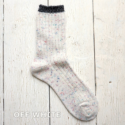 Jake(ジェイク)【Men's レディース大きめ】French Bull フレンチブル No.21-25253 メンズ グラントソックス(3色)【靴下 日本製 2025-26年秋冬 カラーネップ糸 贈り物】