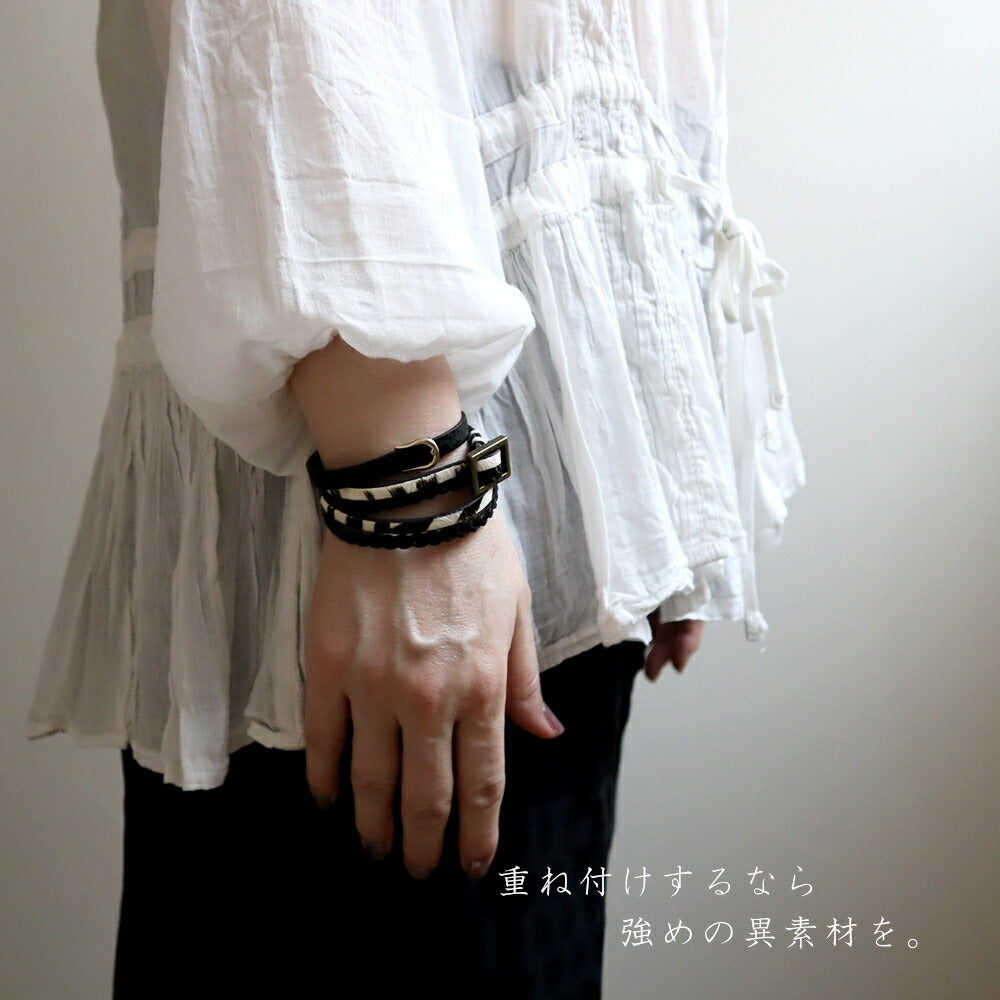 【2024-25年秋冬新作☆数量限定生産！】THE RING DESIGN FACTORY "Belt Buckle" Bracelet ベルトバックルデザイン ブレスレット(2 COLOR) 【バックルをイメージ 調整可能 ギフト】