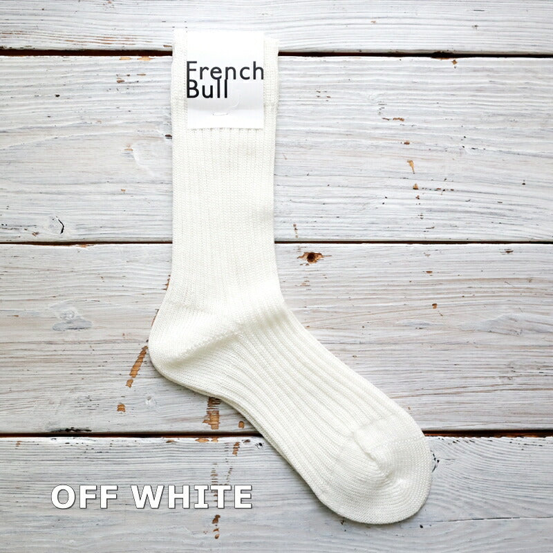 French Bull(フレンチブル)No.11-24122 ルナソックス(6色)【2024年春夏新作☆数量限定生産！】【リネン糸82% 程良い伸縮性 シンプル 日本製】