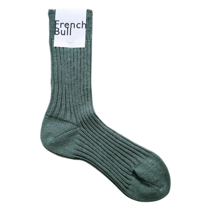 French Bull(フレンチブル)No.11-24122 ルナソックス(6色)【2024年春夏新作☆数量限定生産！】【リネン糸82% 程良い伸縮性 シンプル 日本製】