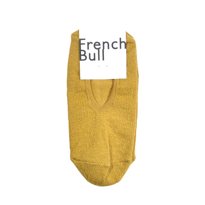 French Bull フレンチブル No.11-24118 モンドカバー(6色) 2026年春夏新作 宴 レディース 靴下 無地 リネンのフットカバー 日本製【追跡メール便送料無料】