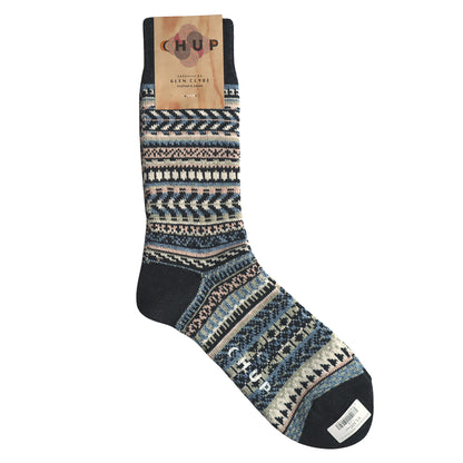 CHUP(チュプ) "MONTEZUMA WELL(モンテズマウェル)" ソックス(3色×1サイズ) 2026年春夏 数量限定生産 日本製 再入荷無し 丈夫 適度な厚み オーガニックコットン 中厚ソックス フェアアイル柄 ノルディック柄 ナバホ柄【追跡メール便送料無料】