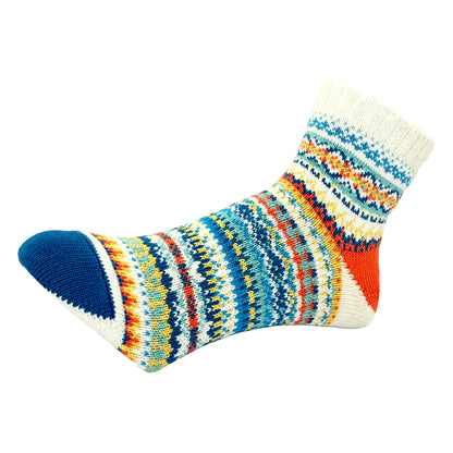 CHUP(チュプ) "NATURAL SOUND(ナチュラルサウンド)" ソックス(3色×2サイズ) 2026年春夏 数量限定生産 日本製 再入荷無し 丈夫 適度な厚み オーガニックコットン 中厚ソックス フェアアイル柄 ノルディック柄 ナバホ柄【追跡メール便送料無料】