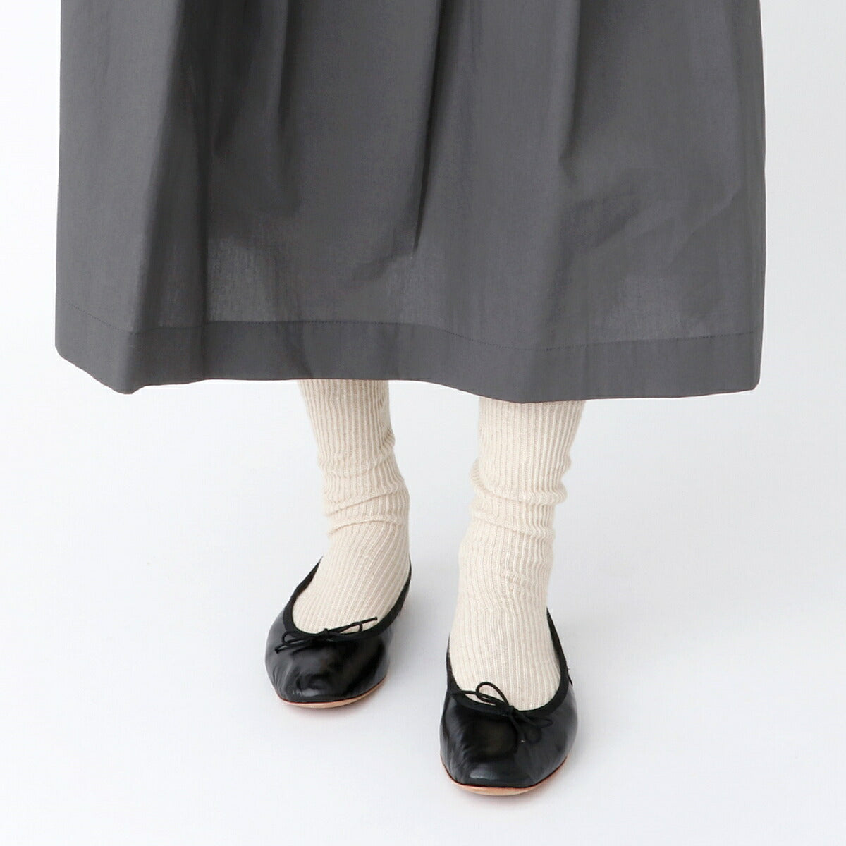 French Bull(フレンチブル) No.01-0161 オーバーニーソックス(3色)【リニューアル/綿麻/リブ編み/通気性/リンキング仕様/日本製】