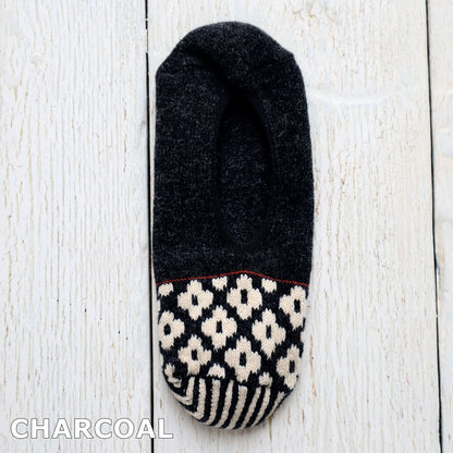 French Bull(フレンチブル)No.11-25267 ペトルカバー(3色)【レディース 靴下 日本製 2025-26年秋冬 ストライプ 脱げにくい 花柄 カシミヤ混 ルームカバーソックス 贈り物】