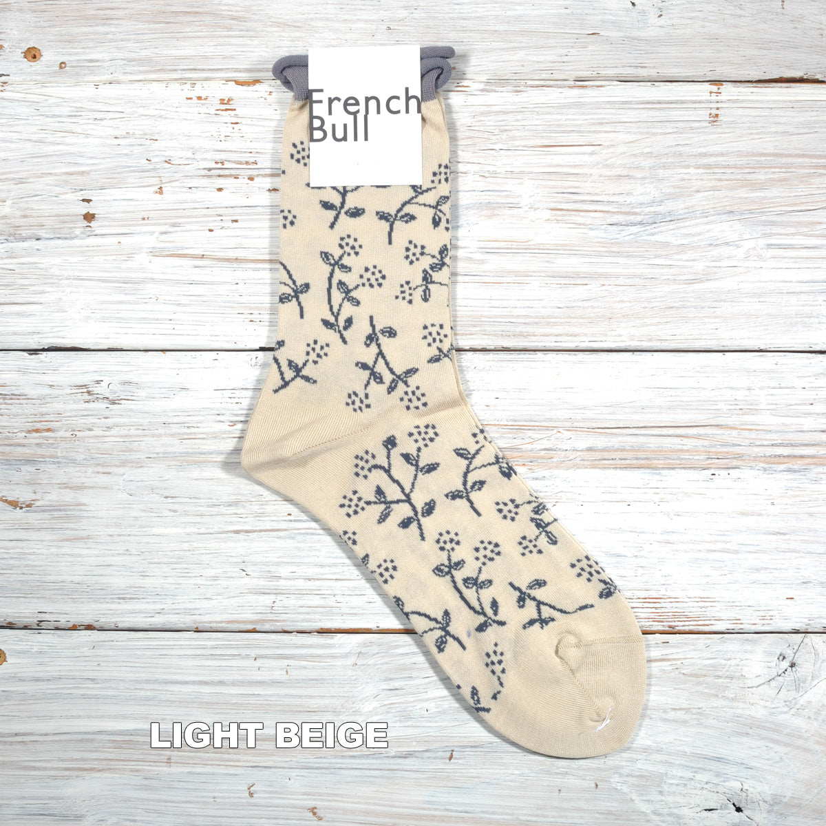 French Bull フレンチブル No.11-26126 ピエニソックス(3色) 2026年春夏新作 宴 レディース 靴下 小花柄 シルケットの綿糸 日本製【追跡メール便送料無料】