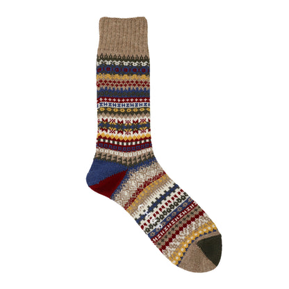 CHUP(チュプ) "PORTMEIRION(ポートメイリオン)" ソックス(4色×2サイズ) 【2025-26年秋冬☆数量限定生産 日本製 再入荷無し 丈夫 適度な厚み フェアアイル柄 ノルディック柄 ナバホ柄】