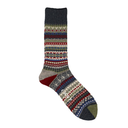 CHUP(チュプ) "PORTMEIRION(ポートメイリオン)" ソックス(4色×2サイズ) 【2025-26年秋冬☆数量限定生産 日本製 再入荷無し 丈夫 適度な厚み フェアアイル柄 ノルディック柄 ナバホ柄】