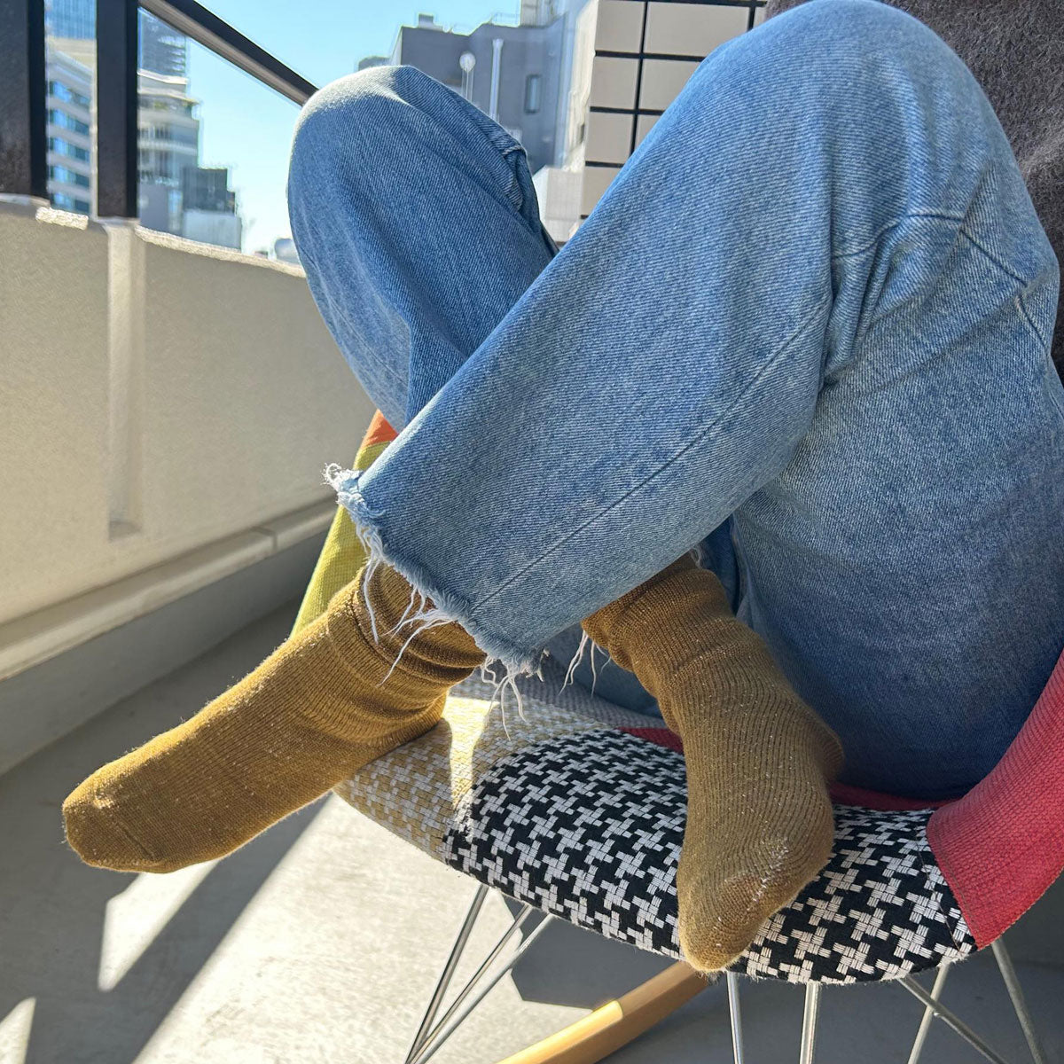 Put on socks(プットオンソックス)"Airy winter"エアリーウィンター シルクウールソックス(7 COLOR)【吸放湿性 メリノウール 防縮ウール 温活 冷えとり】【日本製】