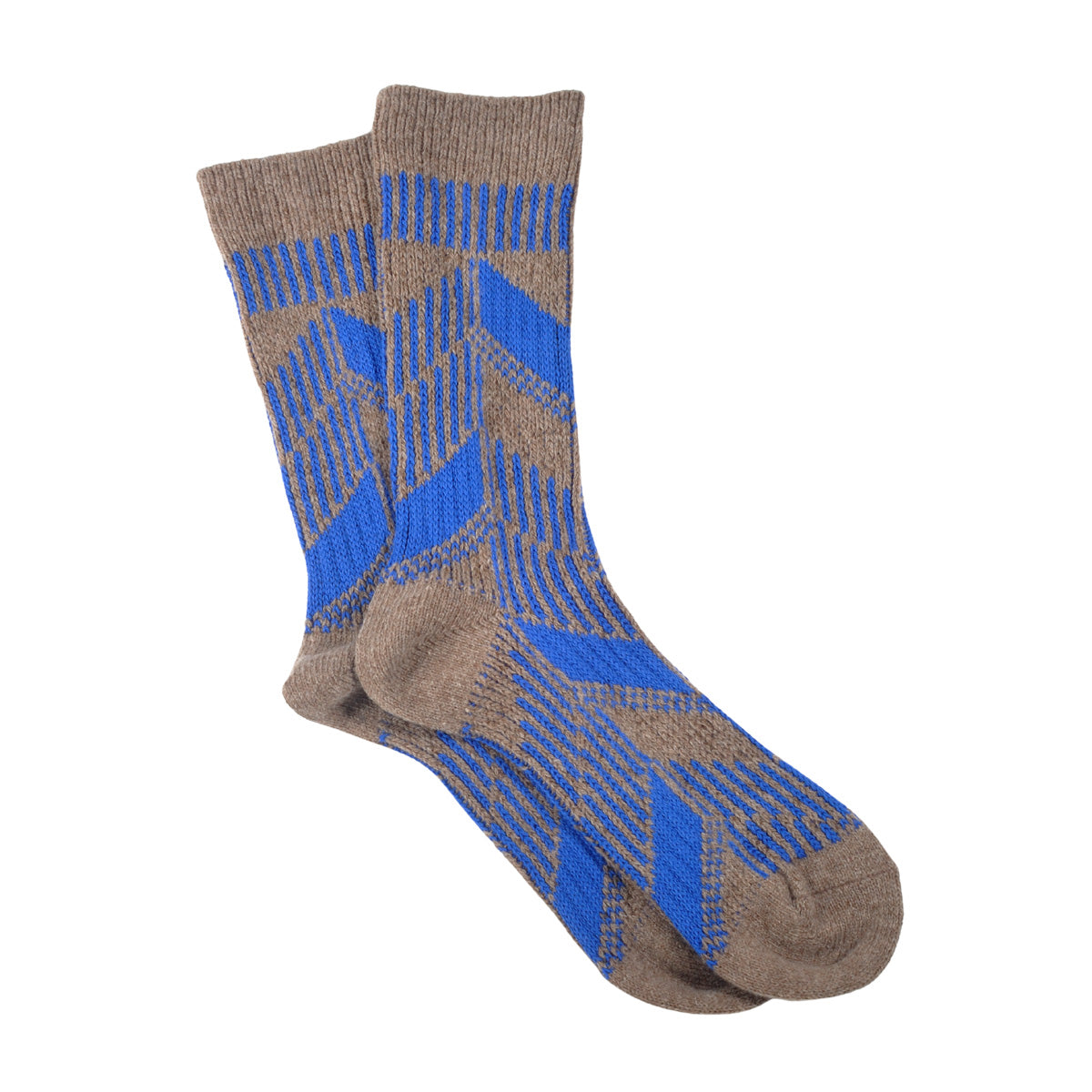 Jake(ジェイク)【Men's レディース大きめ】French Bull フレンチブル No.21-25254 ルーフソックス(3色)【靴下 2025-26年秋冬新作 屋根モチーフ 柔らかウール 日本製】