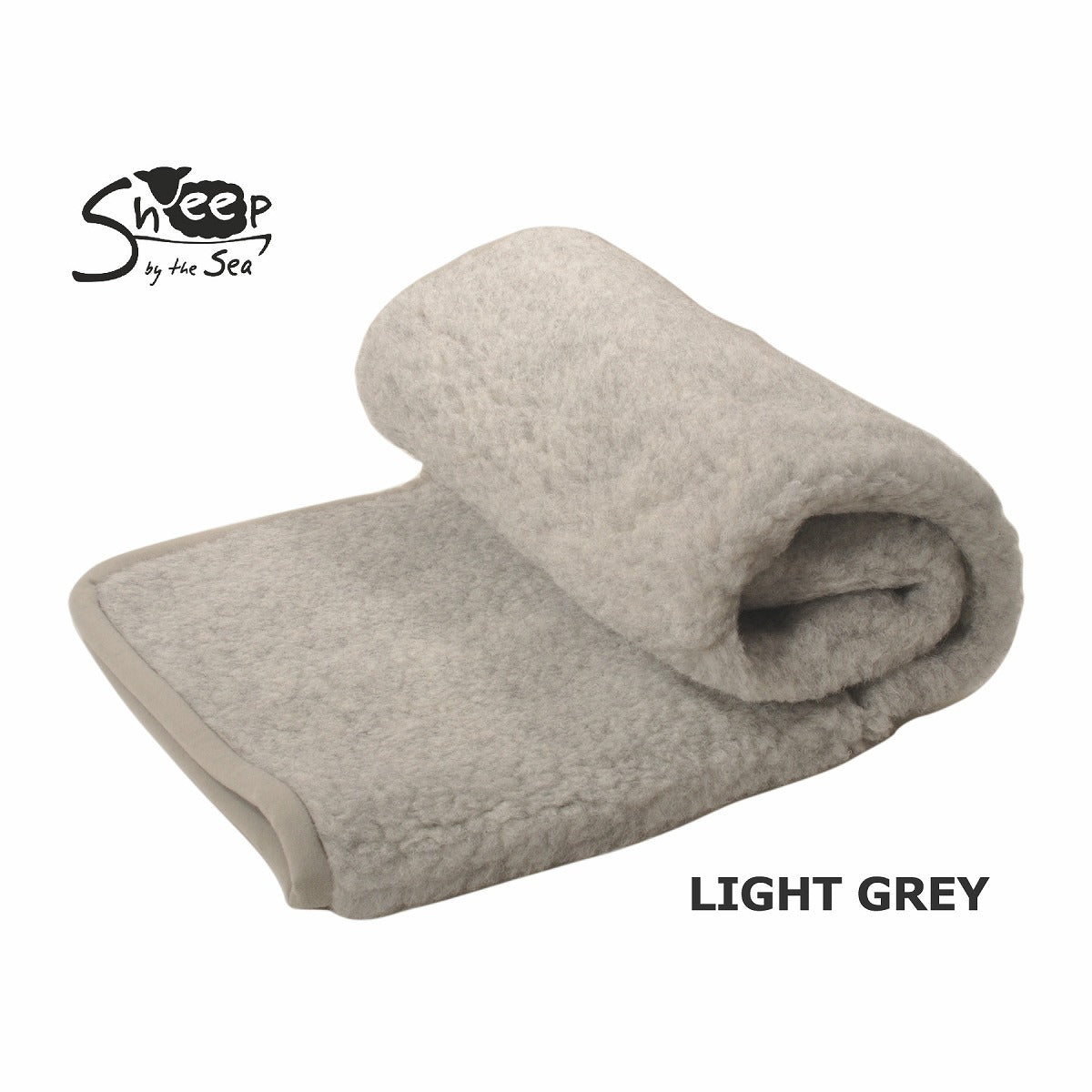 SHEEP BY THE SEA(シープバイザシー) WOOL BOA BLANKET 72x97cm(3色)【少量入荷！ ウールパイル100％ ブランケット ひざ掛け 毛布 防寒 正規品 Made in Poland ポーランド製】【送料無料】