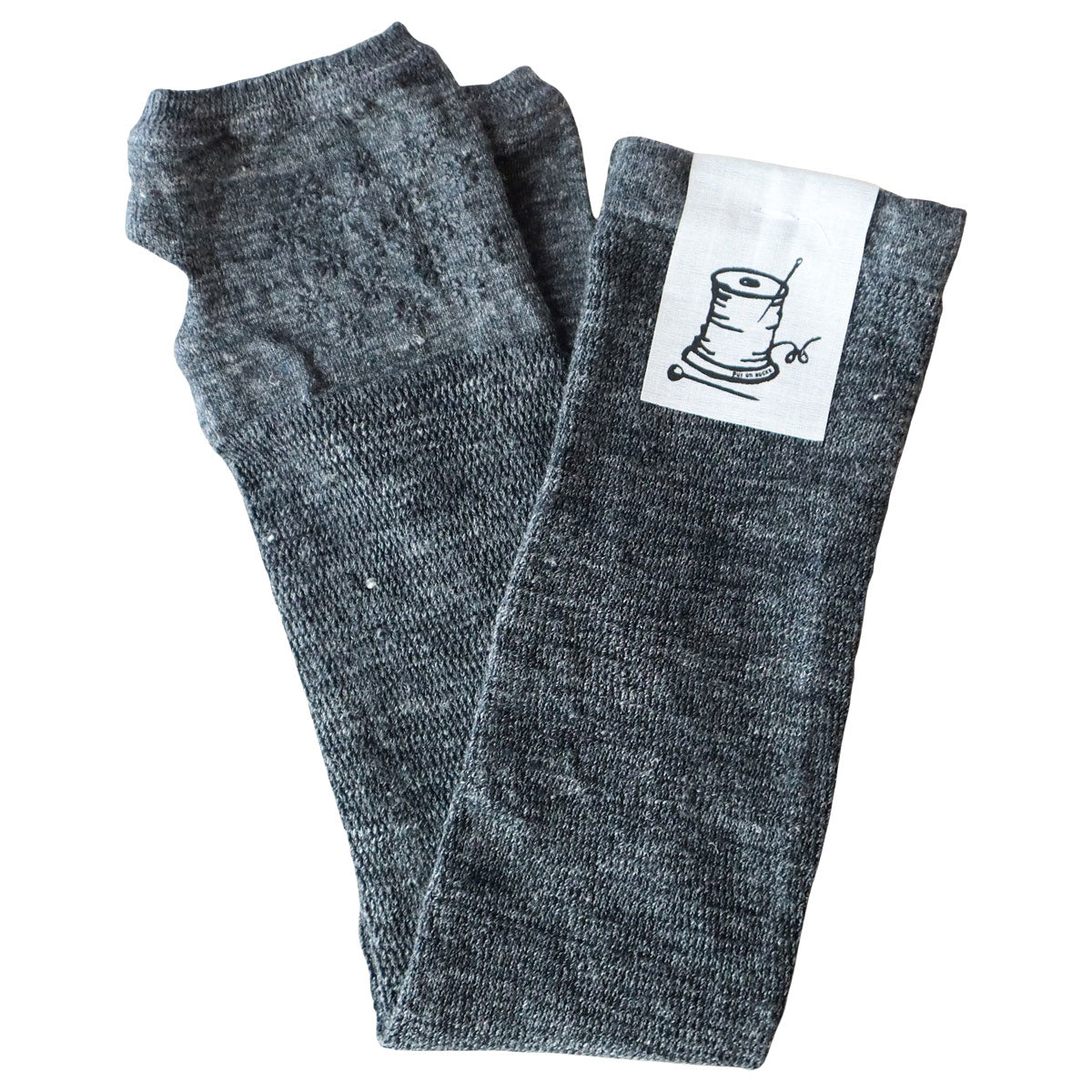 Put on socks プットオンソックス リネン アームカバー UVカット 天然の接触冷感 "Shade" シェード(全9色) 麻79% 日本製 冷房対策 放湿 抗菌 春夏 数量限定