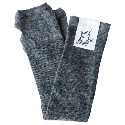 Put on socks プットオンソックス リネン アームカバー UVカット 天然の接触冷感 "Shade" シェード(全9色) 麻79% 日本製 冷房対策 放湿 抗菌 春夏 数量限定