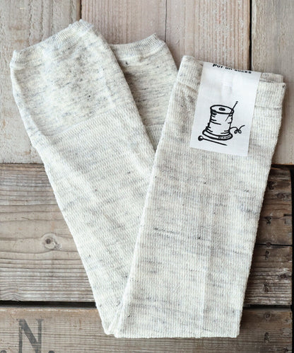 Put on socks(プットオンソックス)"Shade"シェード リネンアームカバー(9 COLOR)【2025年春夏新作☆数量限定生産！】【リネン混紡率 79％ 冷房対策 放湿・抗菌】【日本製】