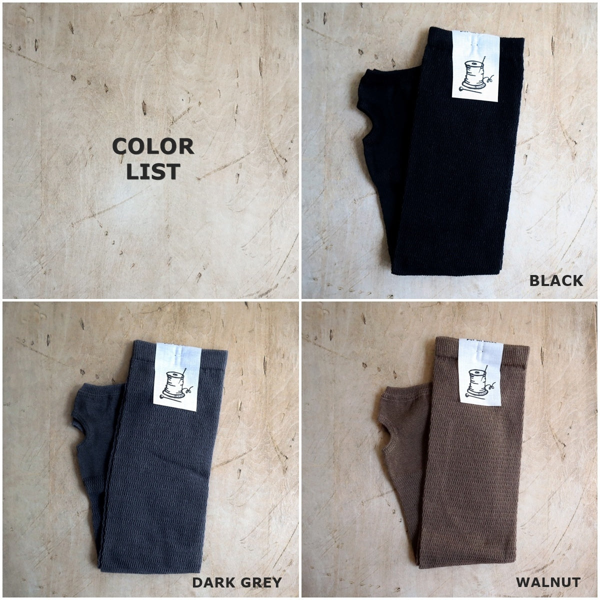 Put on socks(プットオンソックス)"Shade Linen＋Cotton" シェード リネンコットンアームカバー(7 COLOR)【2025年春夏新作☆数量限定！】【綿 麻 通気性・発散性 抗菌防臭】【日本製】