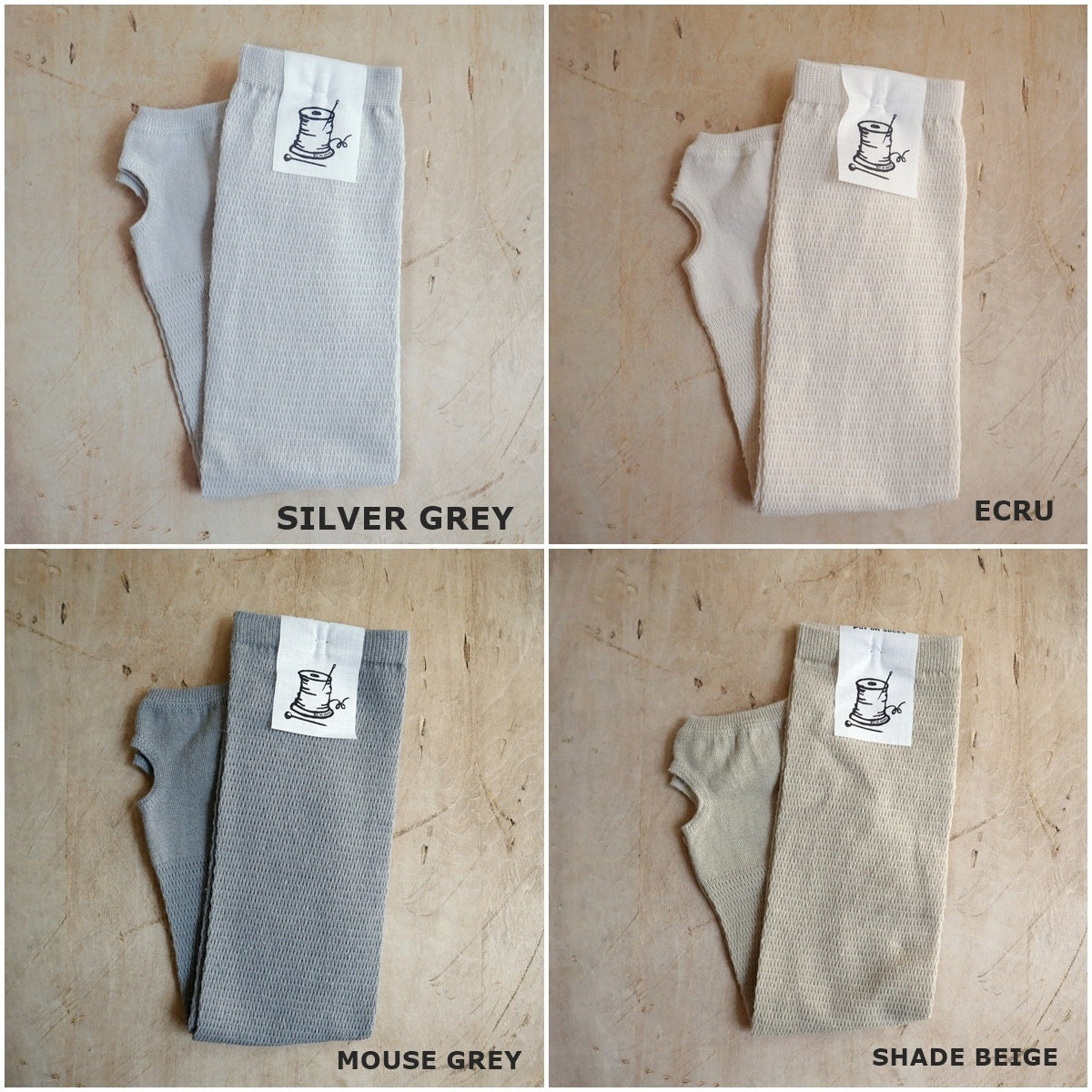 Put on socks(プットオンソックス)"Shade Linen＋Cotton" シェード リネンコットンアームカバー(7 COLOR)【2025年春夏新作☆数量限定！】【綿 麻 通気性・発散性 抗菌防臭】【日本製】