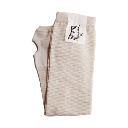 Put on socks(プットオンソックス)"Shade Linen＋Cotton" シェード リネンコットンアームカバー(7 COLOR)【2025年春夏新作☆数量限定！】【綿 麻 通気性・発散性 抗菌防臭】【日本製】