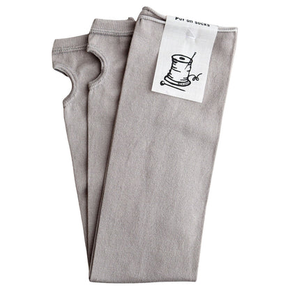 Put on socks プットオンソックス シルク アームカバー UVカット 天然の接触冷感 "Shade Silk" シェード絹69%(全4色) 日本製 通気性 吸放湿性 抗菌防臭 春夏 数量限定