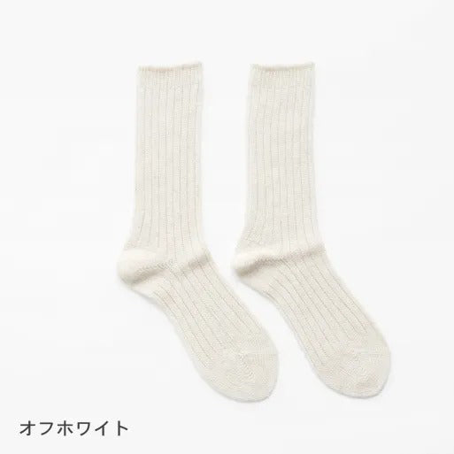 French Bull(フレンチブル)No.10-08000 スラックソックス(3色)【冷えとりシリーズ レディース 靴下 無地 防縮ウール使用 綿麻 汗取り 重ね履き 暖かい 日本製】