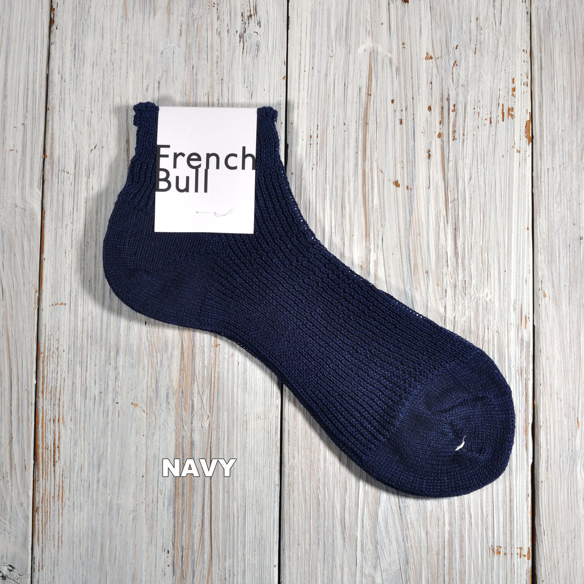 French Bull フレンチブル No.11-26124 ソイルアンクルソックス(5色) 2026年春夏新作 宴 レディース 靴下 無地 リネン ショート丈 日本製【追跡メール便送料無料】