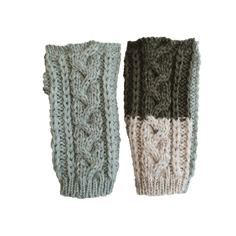 HIGHLAND 2000(ハイランド2000) BW016 4 COLOR BLOCK & 3 COLOR BLOCK & SOLID MITTEN ミトン(3Pattern 11 color)【MADE IN ENGLAND】【男女兼用】【スマホ対応 手洗いOK 正規品】