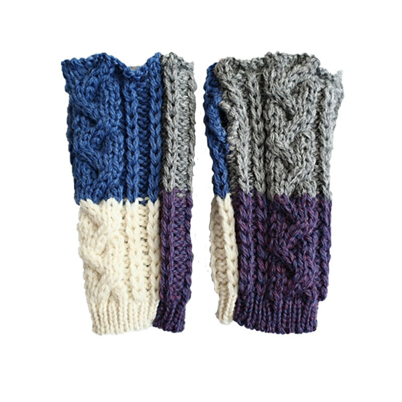 HIGHLAND 2000(ハイランド2000) BW016 4 COLOR BLOCK & 3 COLOR BLOCK & SOLID MITTEN ミトン(3Pattern 11 color)【MADE IN ENGLAND】【男女兼用】【スマホ対応 手洗いOK 正規品】