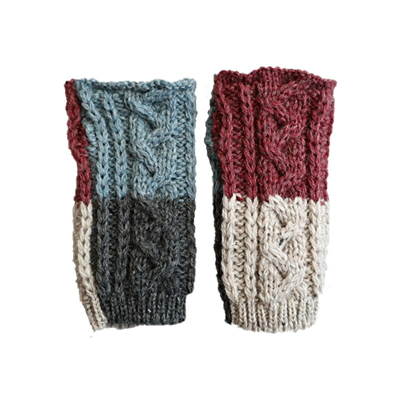 HIGHLAND 2000(ハイランド2000) BW016 4 COLOR BLOCK & 3 COLOR BLOCK & SOLID MITTEN ミトン(3Pattern 11 color)【MADE IN ENGLAND】【男女兼用】【スマホ対応 手洗いOK 正規品】