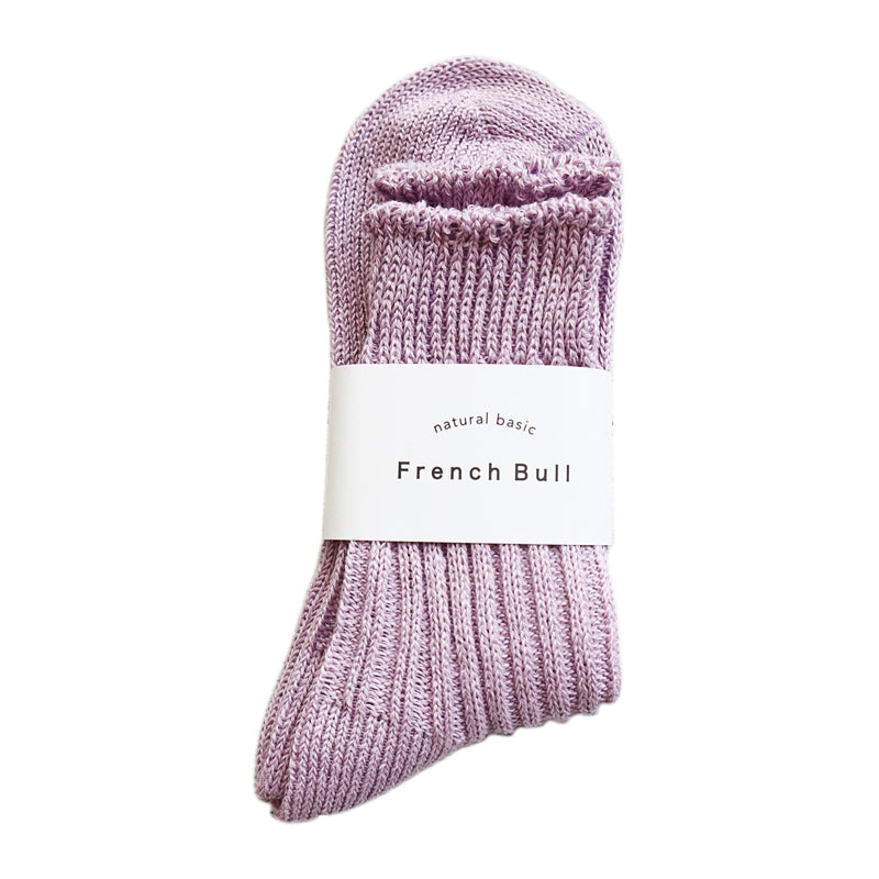 French Bull(フレンチブル)No.01-0151 サニーソックス(11色)【リネン麻 ショート丈 カラーバリエ 冷えとり】