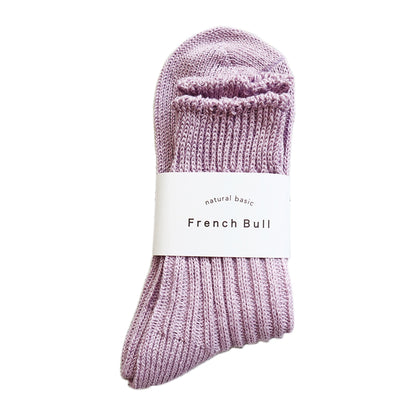 French Bull(フレンチブル)No.01-0151 サニーソックス(11色)【リネン麻 ショート丈 カラーバリエ 冷えとり】
