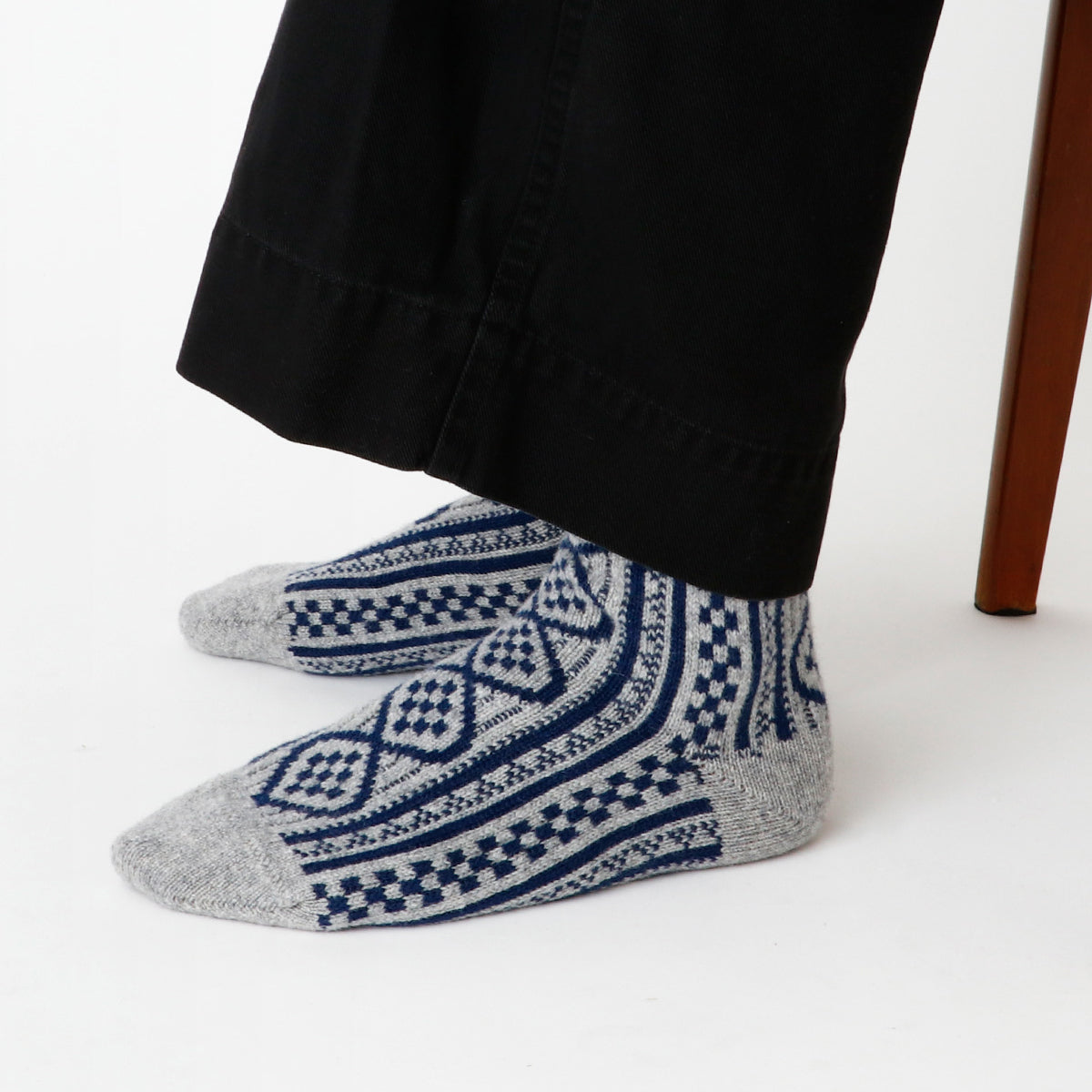 Jake(ジェイク)【Men's レディース大きめ】French Bull フレンチブル No.21-25255 タロソックス(3色)【靴下 日本製 2025-26年秋冬 メリノウール リサイクルウール 贈り物】